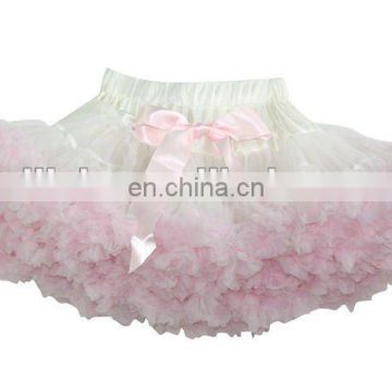 wholesale white girl pettiskirts/baby tutu skirts MP-0056