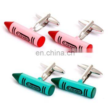 Novelty Crayon Custom Design Cuff link