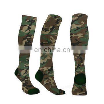 Camouflage Compression Socks Graduated for Performance and Recovery