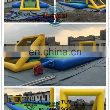 inflatable soap football games inflatable water soccer field games inflatable games