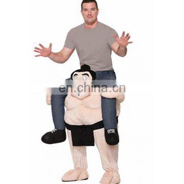 Funny Adults Piggyback Shoulder Ride Sumo Wrestler Costume