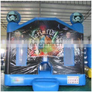 2016 Aier inflatable castle / bounce castle with slide / inflatable bouncy slide