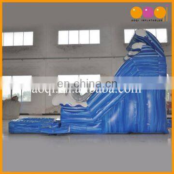 2017 China Popular Water Games Dolphin Inflatable Water Slides for Lake photo-4