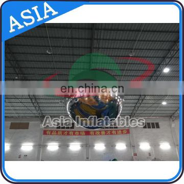 Advertising Inflatable Mirror Sphere Decor / Inflatable Mirrorball For Club / Disco Inflatable Sliver Ball