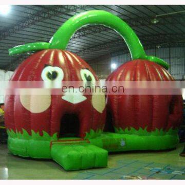 Inflatable cherry bounce/inflatable fruit bounce castle/cherry jump castle