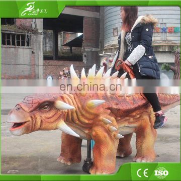 KAWAH Hot-Selling Attractive Amusement Ride Lifesize Walking Dinosaur For Sale