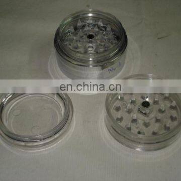 2016 Awesome Hot Sales Colorful Novelty 3 Part CNC Aluminum Herb Grinder