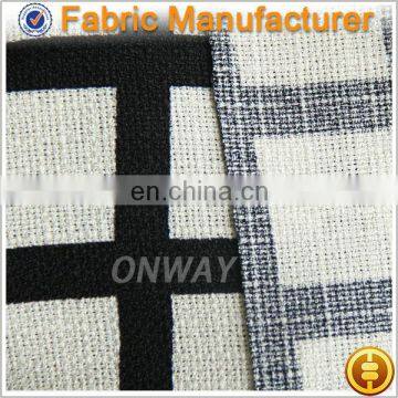 Onway Textile 100% polyester cheap jacquard fabric for ready made garment/dress textile