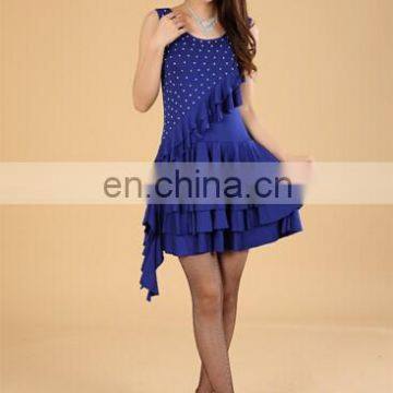 Excercise latin dance dress for women L-7058#