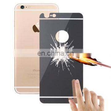 0.3mm Plating Explosion-proof Tempered Glass Back Film for iPhone 6 Plus