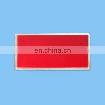 Embossed Logo Permanent Adhesive Metal Label photo-5