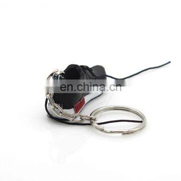 Custom Logo High Quality 3D Mini Running Shoe Lace Key Chains photo-3