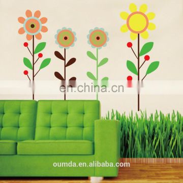 3D Flower Romantic Die Cut Custom Wall Stickers