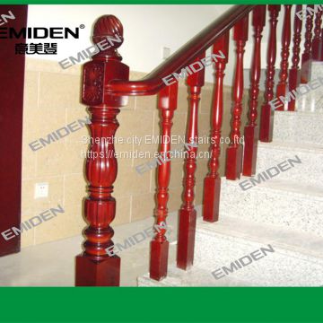 Shenzhen Yimeiden supplies household mahogany / beech / solid wood stair armrest