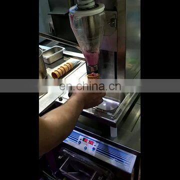 Ice Cream Shaker Blizzard Mixer Fruit Ice Cream Mixing Machine