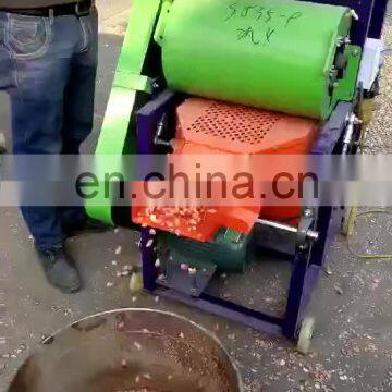 Small Farm  Dehuller Nuts  husking  screening Peanut Sheller machine