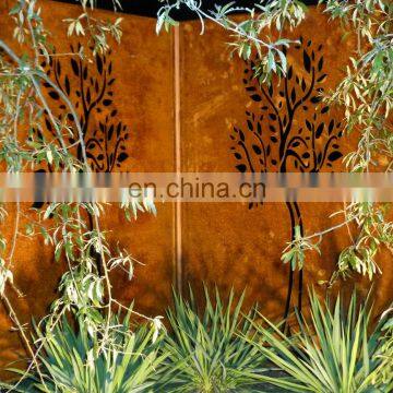 Indoor & outdoor decorative stand tree wall art with customized pattern