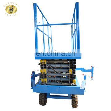 7LSJY Shandong SevenLift hydraulic ever eternal electric upright scissor two man manual lifting platform lift