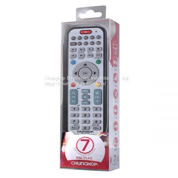 RM-914E 8 in 1 Design Universal Remote Control for TV SAT DVD VCD LCD HOM AUX photo-5