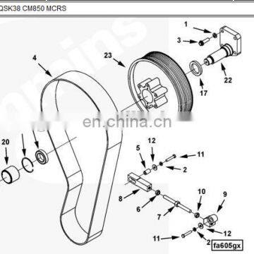 Cummins V Ribbed Belt KTA38 3003341