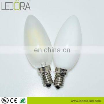 Dimmable 1W 3W 5W 7W E14 E12 Filament C32 LED Candle Bulb photo-5