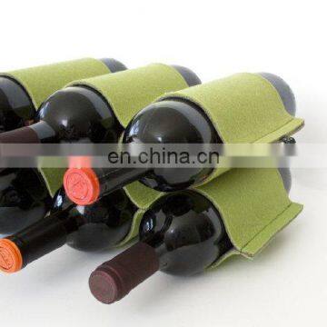 Felt 6 Bottle Wine Rack