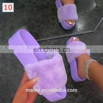 2021 New Woman Slippers Summer Shoes For Women New Fashion Diamond Decoration Mid Heel Women Shoes Basic Plus Size photo-3