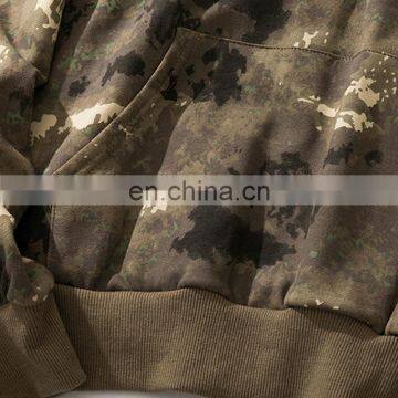 Wholesale Custom Plain Pullover Camouflage Hoodie photo-5