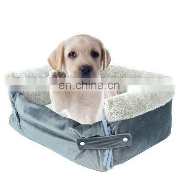 High Quality Travel Dog Bed With Waterproof and Non-slip Fabric at the Bottom, Luxury Portable Dog Mat Washable Pets Products photo-4
