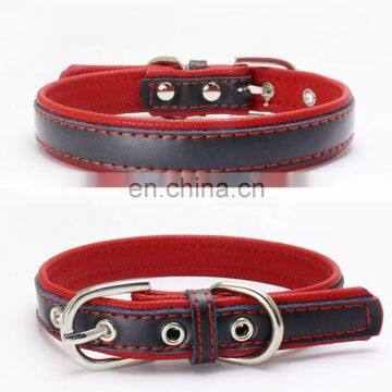 Hot Sale Fashion New Design Double Layer Leather Pet Collar