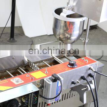 Commercial new product gas auto donut making machine mini donut machine with fryer