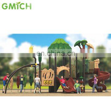 Jungle Style Kids Outdoor Play Zone Playground Plastic Slide on Sale photo-3