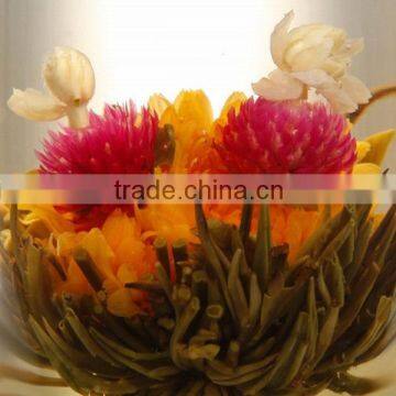 China Famouse gift tea Beautiful blooming tea,flowering tea ball,Chinese Handcrafted Blooming flower tea