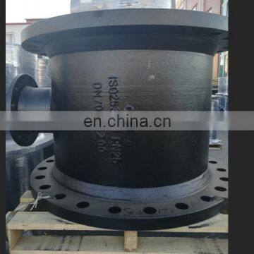 ISO2531/EN545/EN598/AWWAC110/AWWAC153 Ductile Iron Pipe Fittings-all Flanged Tee