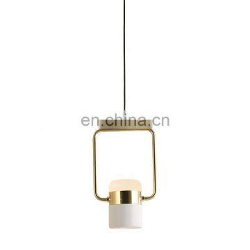 Modern Led Pendant Lights Plated Rose Gold Wrought Iron Light Fixtures Nordic Simple Hanging Lamps for Dining Room Bedroom photo-6