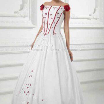 Mexican Embroidered Wedding Dress