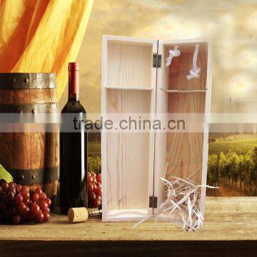 Rigid Color Simple Packing Wine Box With Lock, Magnum Wine Box Packaging