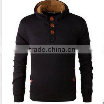 Fashion design thick men's hoodie with hood athletic casual pullover jogging tops                        
                                                Quality Choice