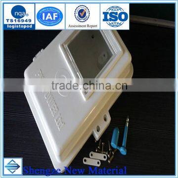 Qinhuangdao shengze FRP meter box, GRP Electric meter observation box,FRP SMC box