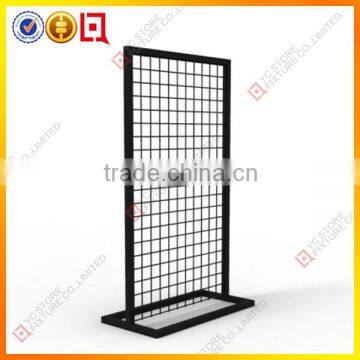 Wire grid display rack