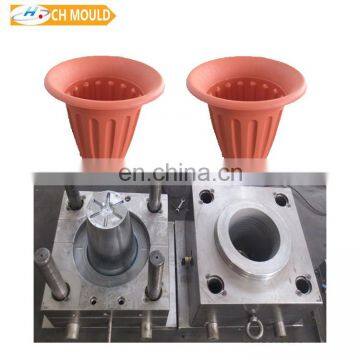 cheap plastic flower pots mold manufacturer/3 holes/high quality