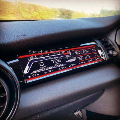 Mini F55 F56 F57 Passenger Sports Display Right Hand Drive RHD LCD Dash Panel AUTOSONUS photo-2