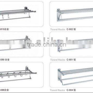 Stainless steel towel rack