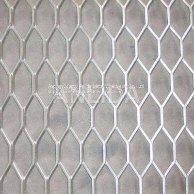 Aluminium Expanded Metal Mesh Color Aluminium Walkway Mesh Aluminum Metal Mesh Factory China photo-2