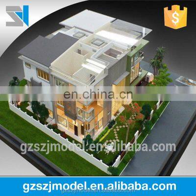 Interior and exterior architectural scale model making -3d architect model