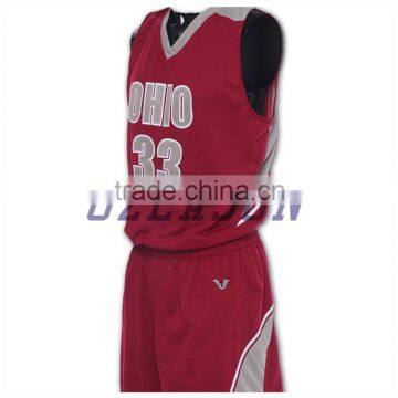 Cheap Youth Reversible Mesh Basketball Uniforms photo-4