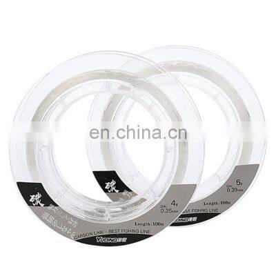 50m 100m Per Spool Japanese Carbon Line High Quality Fluorocarbon Fishing Line photo-2