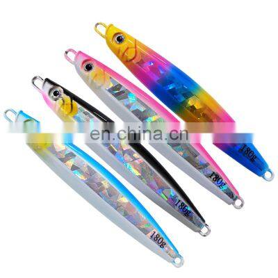 13cm 180g new modle pike seabass long shot  slow throw  Drag Metal Cast  jig hard Fishing Lure