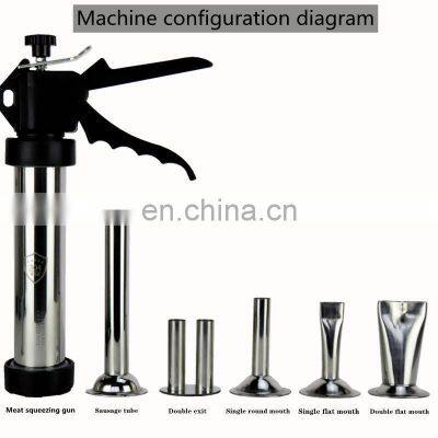 Premium Easy Clean Sausage Maker Manual Stainless Steel Beef Jerky Gun photo-5