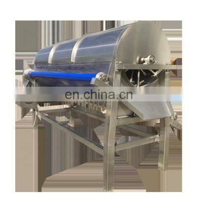 Big capacity highly automatic green peas peeling machine frozen green peas production line